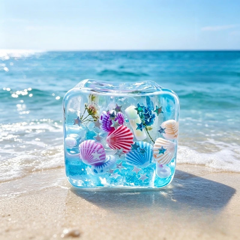 Party Games Event - Ocean Style Embedded Shell Slow Rising
