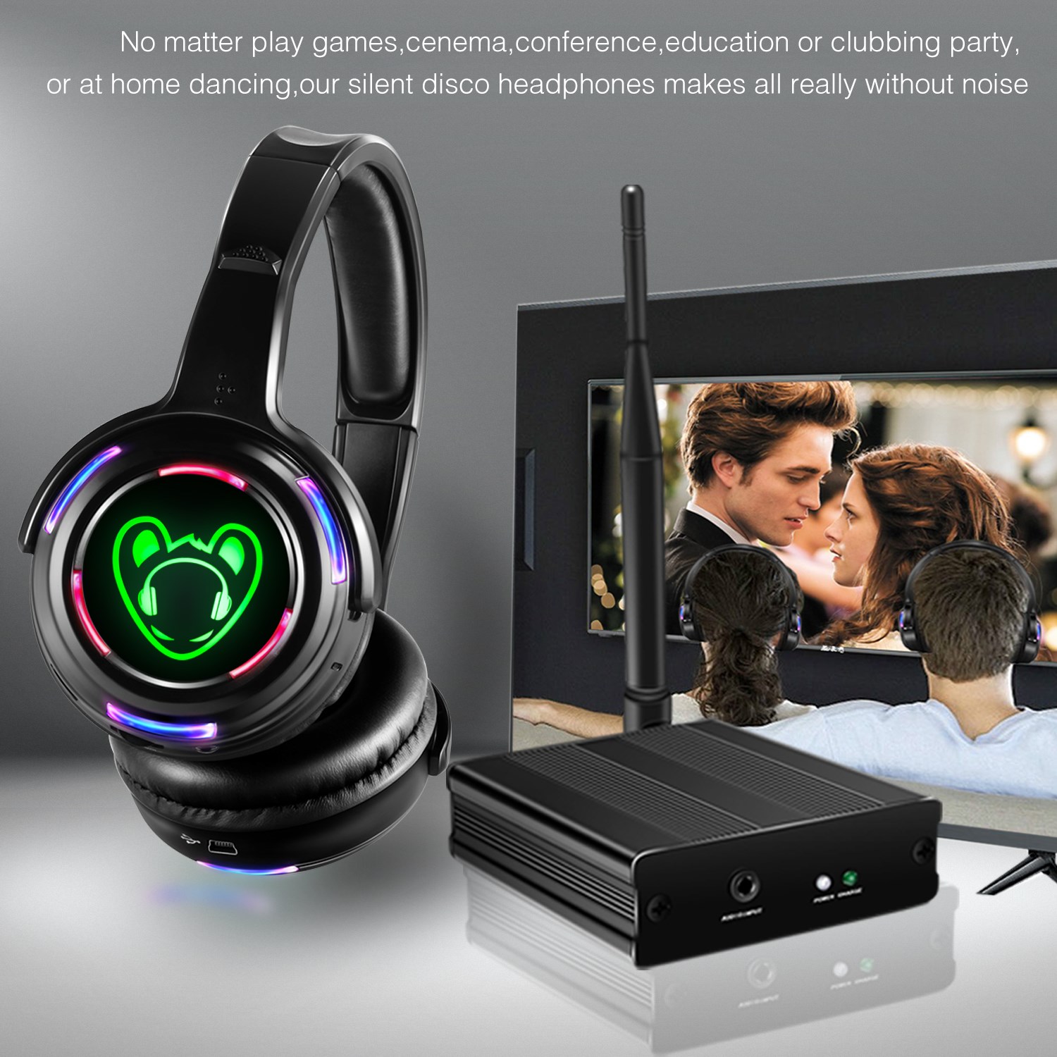 Silent Disco Compete System Bl - Party Games Phone 评论和价格