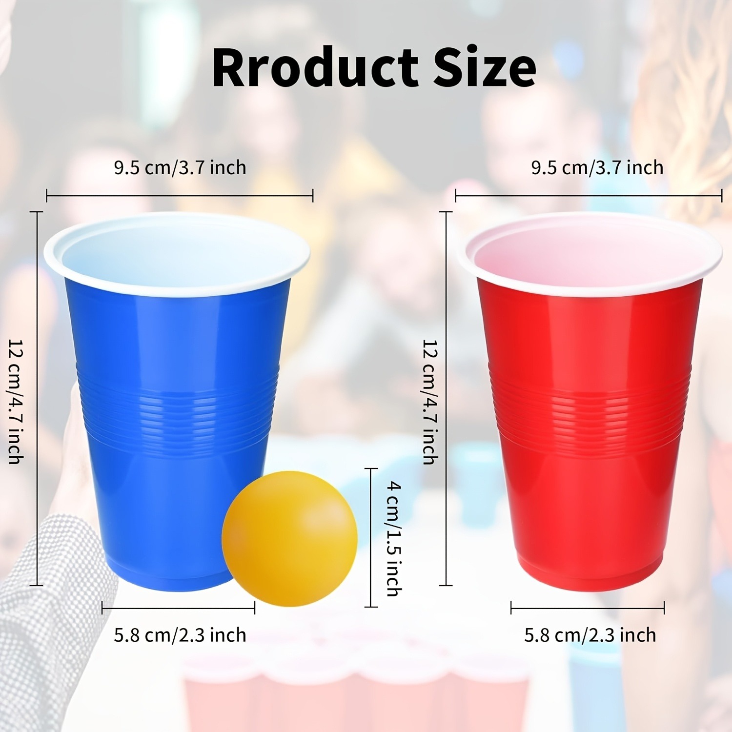 Beer Pong Game Set & Party Cup - Party Games Jenga 评论和价格