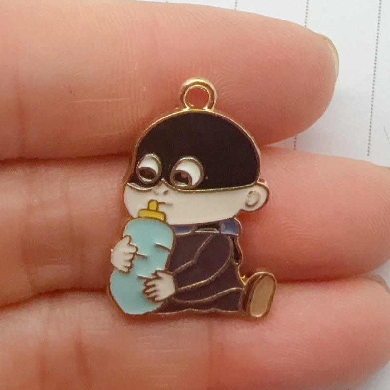 10pcs alloy drip oil cartoon p - Party Games Event 评论和价格