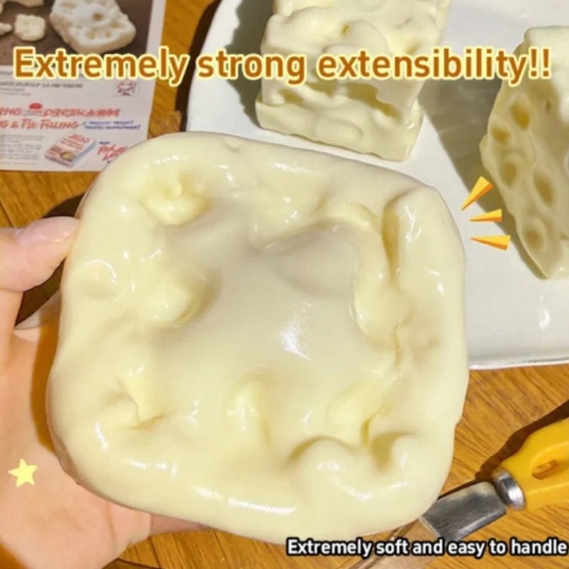 Taba Squishy Cheese Cube Stres - Party Games Event 评论和价格