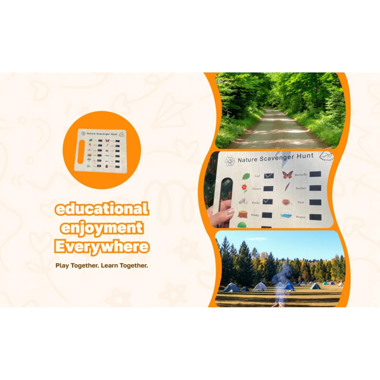 Nature Exploration Toys Find T - Scavenger Hunt Card 评论和价格