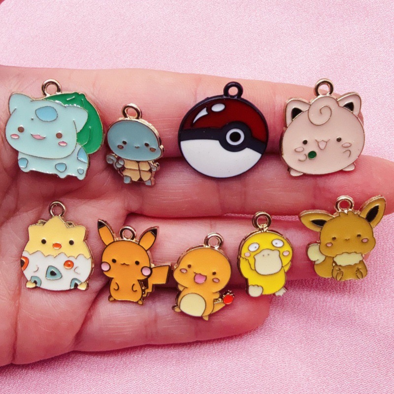 10pcs Cartoon Drip Oil Jewelry - Party Games Event 评论和价格