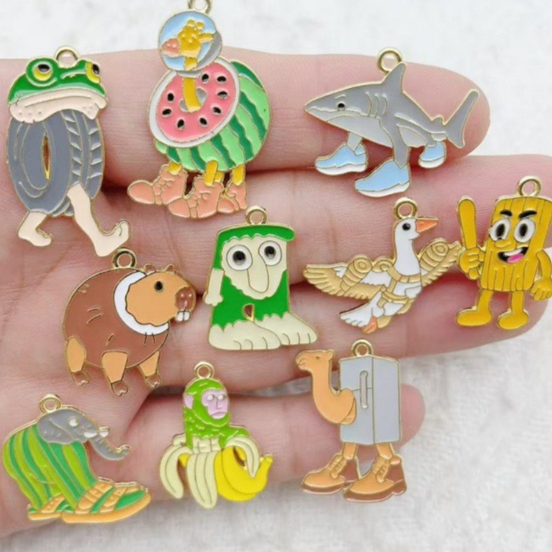 10pcs Creative Alloy Drip Oil  - Party Games Event 评论和价格