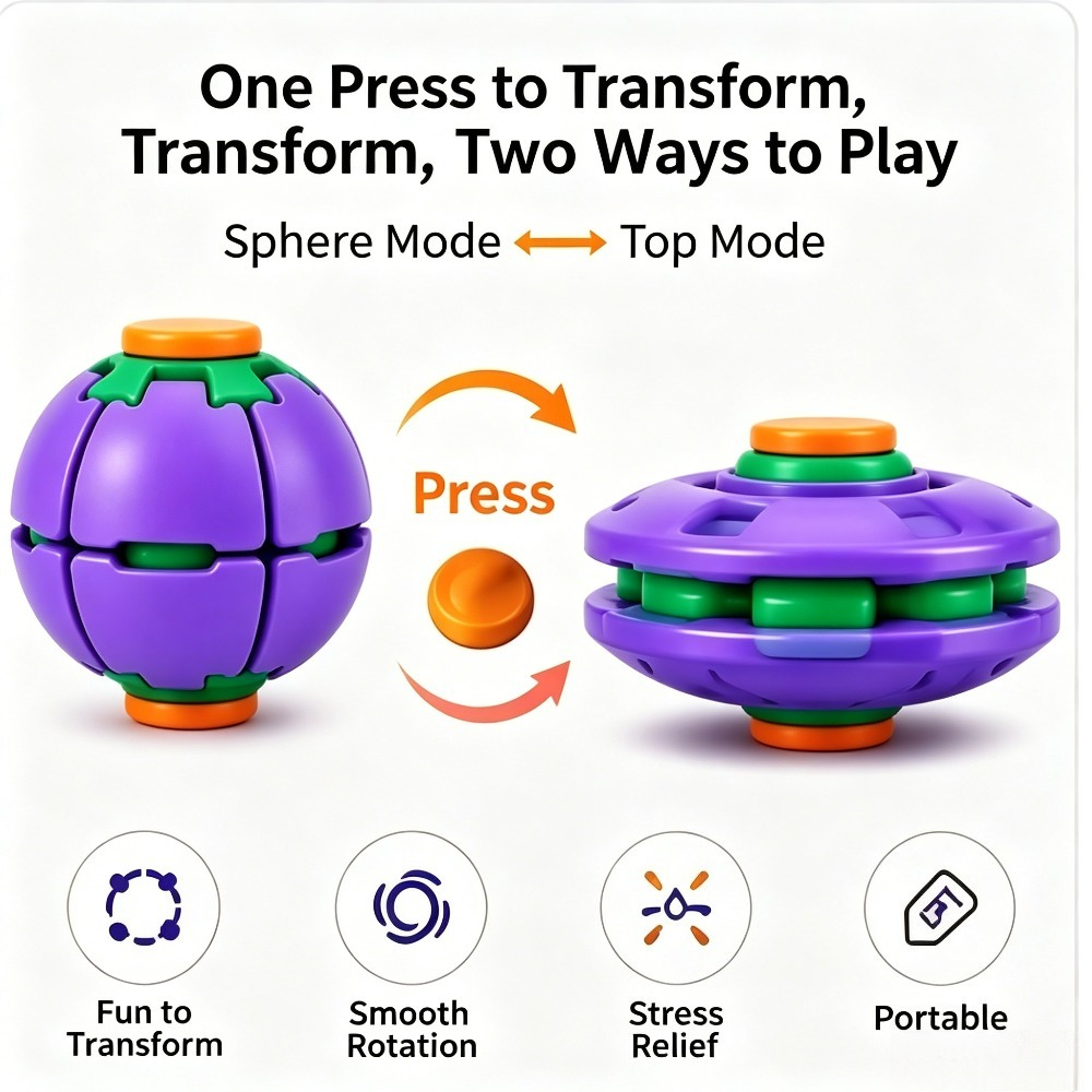 Transforming Fidget Spinner Ba - Party Games Event 评论和价格