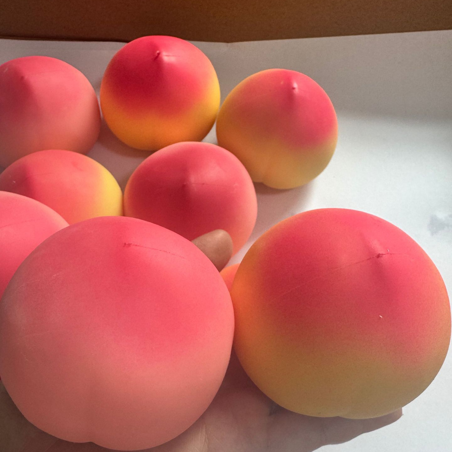 Crispy Sound Peach Fruit Squis - Party Games Event 评论和价格