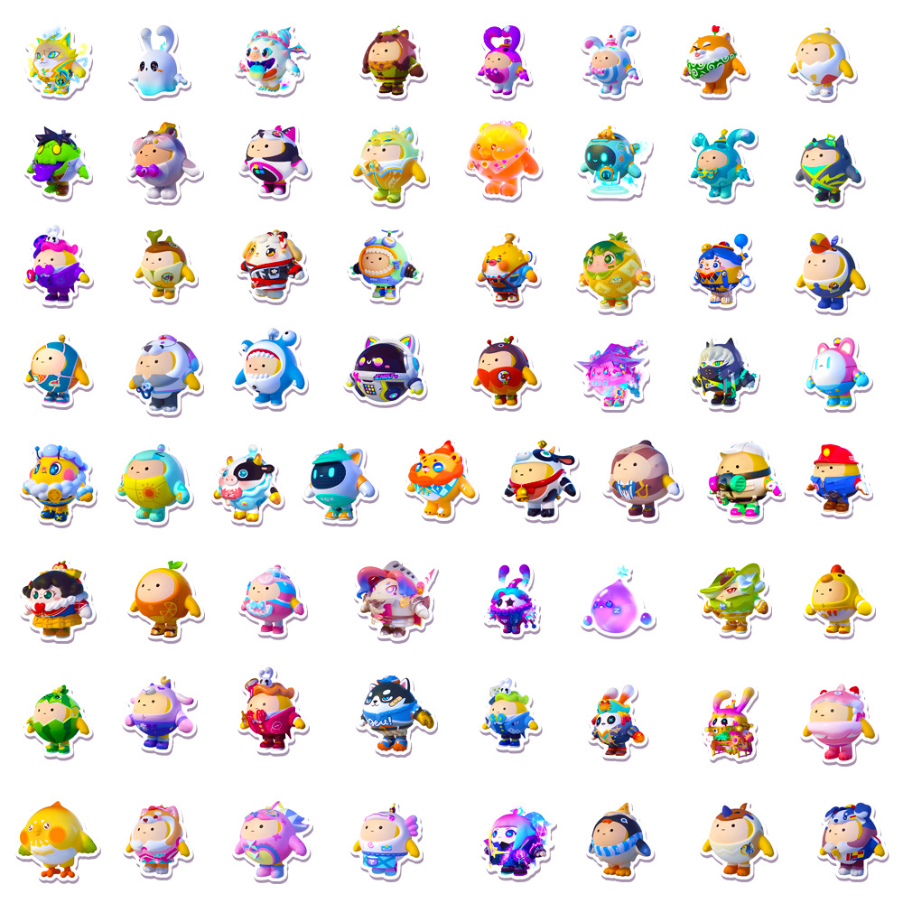 50Pcs Kawaii Eggy Party Cartoo - Party Games Phone 评论和价格