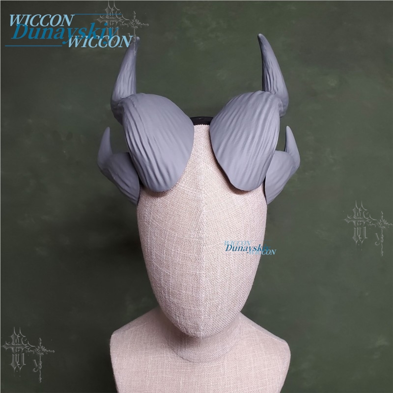 Curved Four Horned Demon Headb - Party Games Stream 评论和价格