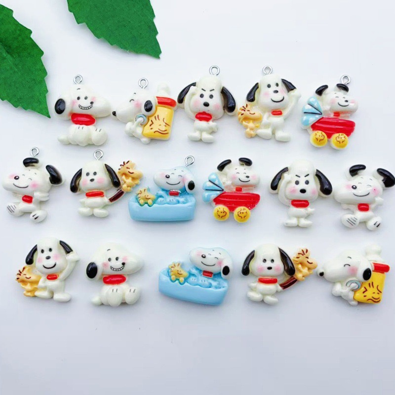 12pcs resin cartoon dog pendan - Party Games Event 评论和价格