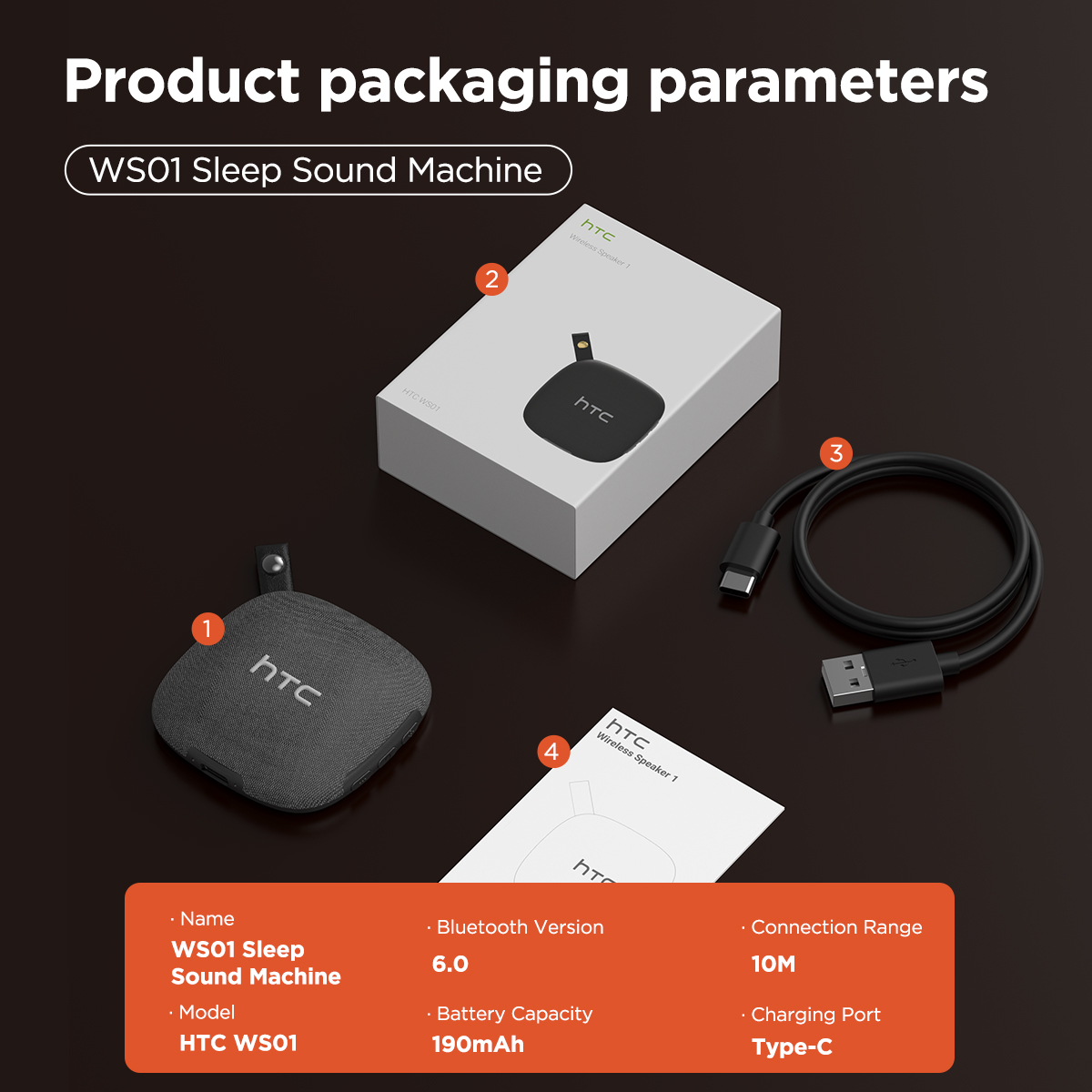 HTC WS01 Speaker Sleeping Aid  - Party Games Phone 评论和价格