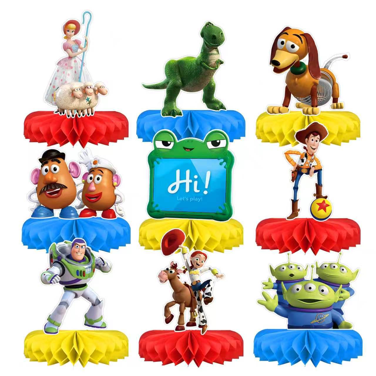 Toy Story 5 Honeycomb Centerpi - Party Games Event 评论和价格