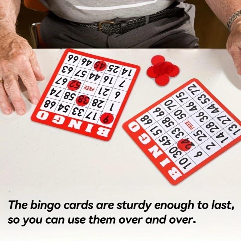 50/100Pcs Non Repeating Bingo  - Play Friends Party Games 评论和价格